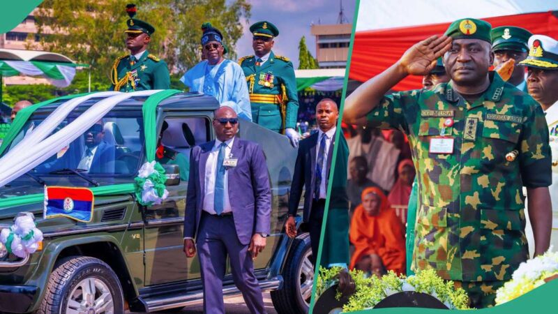 Breaking: Tinubu Holds Surprise Meeting With Ex-CDS Musa