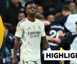 Nine-man Real Madrid implode in home defeat to Celta Vigo