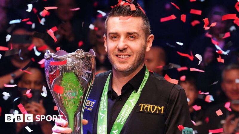 UK Championship 2025: Mark Selby holds off Judd Trump to win third title