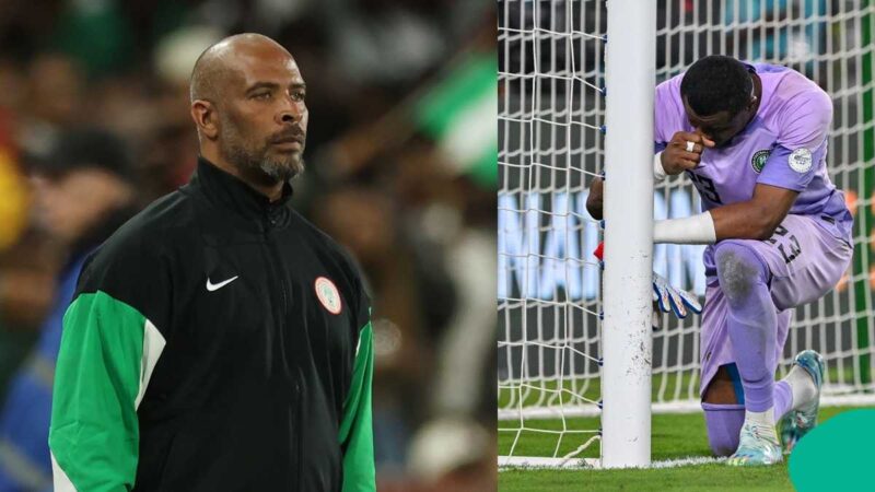Eric Chelle Reportedly Drops Nwabali for New Goalkeeper Ahead of AFCON Friendly vs Egypt