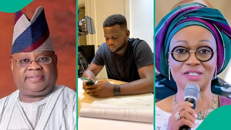 Filmmaker Reacts To Viral Video Of Oluremi Tinubu, Gov Adeleke: “I Watched It Countless Times”