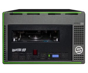 You can attach a 30TB LTO-10 tape drive to an Apple Mac Mini, for SSD like speeds