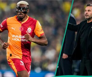 Galatasaray Coach Reacts After Victor Osimhen Returns From Injury Against Fenerbahce
