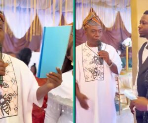 Nigerian Man Gives His Daughter And Husband 4 Bedroom House On Their Wedding Day