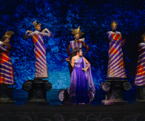 Disney Destiny’s Hercules musical features a standout projection effect that I can’t stop talking about