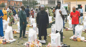 Eid el-Fitr: Dabbagh Partners The Companion To Distribute Food, Cash To Muslims