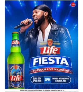 Fiesta: Life Lager takes over the streets of Aba, challenging fans to compete for VIP...