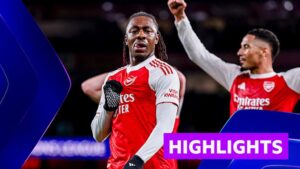 Eze's wonder goal helps Arsenal thrash Bayer Leverkusen