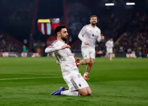 EPL: Maguire sent off as Bournemouth fight back twice to hold Man United