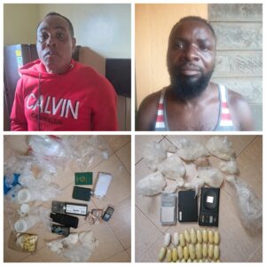 Drug trafficking network busted in Kenya; Nigerian national among two arrested