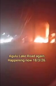 Truck crashes into church, catches fire in Anambra (video)