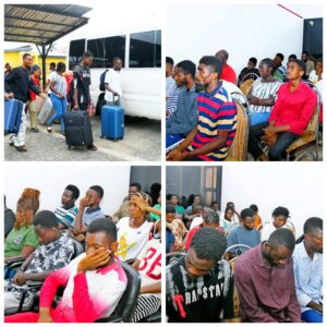 Akwa Ibom Government hands over 44 trafficked Ghanaian nationals to home country