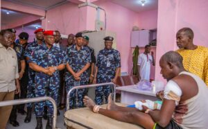 IGP Tours Maiduguri After Explosions, Meets Survivors