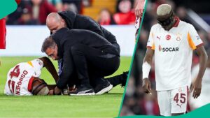 Galatasaray Responds to Osimhen Injury Suffered in Liverpool Clash