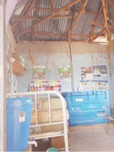 Inside FCT one-bed health centre
