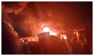 Night fire guts major timber market in Calabar