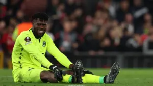 Friendly: Uzoho steps in for injured Okoye in Super Eagles’ lineup vs Jordan