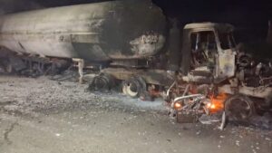 Blackout hits Lagos after tanker fire incident