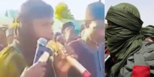 “While you gather books, we’ve gathered AK-47 rifles” – Bandit leader speaks during...