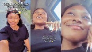 “I walked up to him myself” — Lady narrates bold move that paid off in church