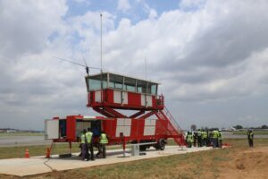 Mobile Tower Restores Lagos Airport Operations