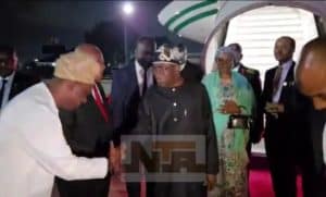 Tinubu, First Lady Returns From UK, To Spend Sallah In Lagos