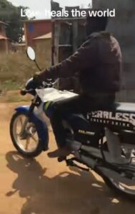 Viral moment: Nigerian man receives motorcycle after ₦1,500 dispute