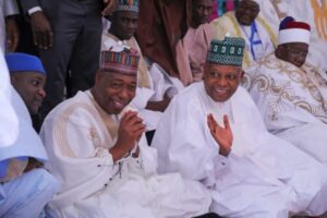 Shettima, Zulum lead Eid observance in Maiduguri (PHOTOS)