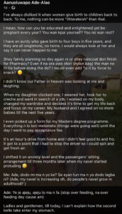 “Na everybody dey wise until dem jam am” – Lady shares her back-to-back pregnancy...