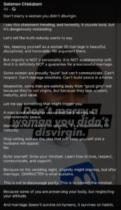 Man Calls Out ‘don’t marry a woman you didn’t disvirgin’ trend, Reveals ‘marriage is...