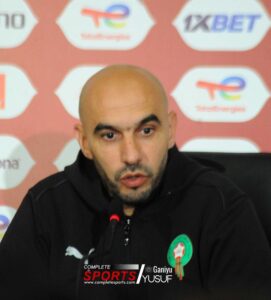 Ghana FA Contact Former Morocco Coach Regragui For Vacant Black Stars Job