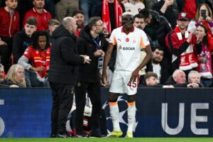 Osimhen Set For Surgery After Fracturing Arm In Galatasaray’s 4-0 Loss At Liverpool