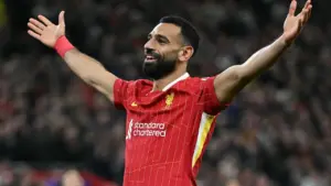 Salah Makes History as First African to Reach 50 UCL Goals