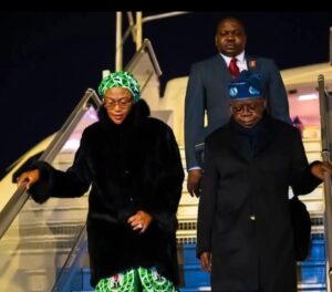 Tinubu returns, lands in Lagos for Eid-el-fitr after historic state visit to United...