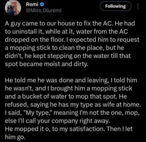 Woman's Alarming Encounter With AC Repairman: "I Have Your Type at Home"