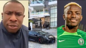 Man gives Osimhen 24-hour ultimatum to return ₦3 billion house, invest money to help...