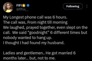 “I thought i had found my husband, but he married someone else” – Lady reflects on...