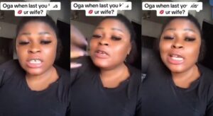 “99% of men…” — Woman claims men stop kissing their wives after marriage