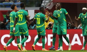 Senegal present AFCON trophy before Peru friendly despite CAF verdict