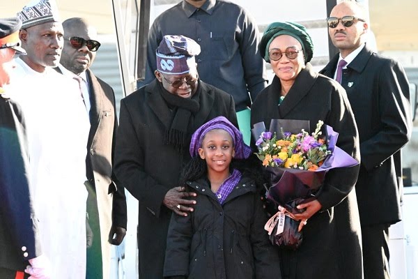 Tinubu Arrives in UK for State Visit