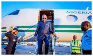 Shettima arrives Lagos to brief Tinubu on Maiduguri security situation