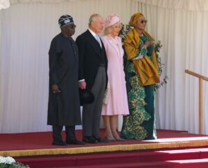 King Charles and Queen Camilla Welcome Nigeria's President Tinubu at Windsor