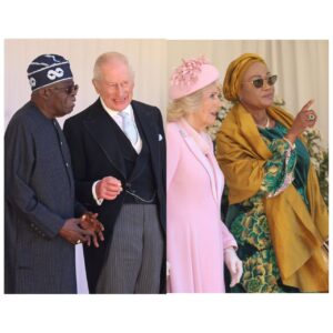 Tinubu and wife Remi visit Windsor Castle on UK state visit