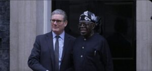 Tinubu Meets UK Prime Minister Starmer at Downing Street