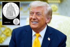 President Donald Trump gets approval for gold coin in his likeness