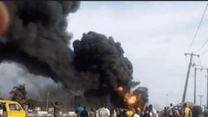 Gas station explosion rocks Calabar, injures residents, destroys property