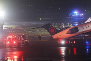 Air Canada plane crash: 2 Dies as Plane and Ground Vehicle Collide
