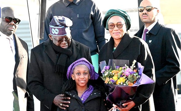 Tinubu and First Lady Begin Historic UK State Visit