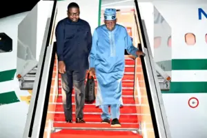 Tinubu returns from UK state visit to mark Eid-el-Fitr in Lagos