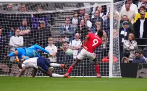 EPL: Awoniyi scores as Forest deepen Tottenham relegation worries